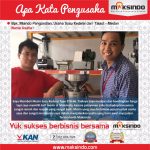 Bapak Miando : Mesin Susu Kedelai Maksindo Berkualitas dan Pelayanan yang Baik