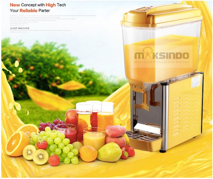 Jual Mesin Juice Dispenser 1 Tabung 15 Liter – DSP-15×1 di Makassar