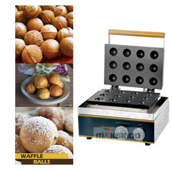 Jual Mesin Waffle Bentuk Bola Bulat (BLS12) di Makassar