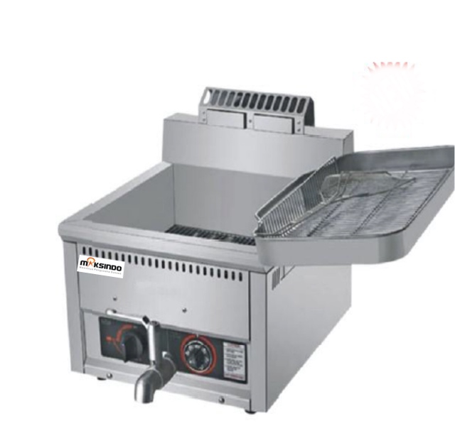 Jual Mesin Luxury Gas Fryer 17 Liter (MKS-G17B) di Makassar
