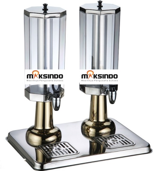 Jual Jus Dispenser Octagonal 2 Tabung (DSP32) di Makassar
