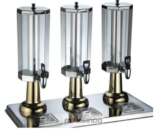 Jual Jus Dispenser Octagonal 3 Tabung  (DSP33) di Makassar