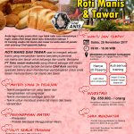Training Usaha Roti Manis dan Tawar, 25 November 2017