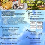 Training Bolu Gulung Motif, 26 November 2017