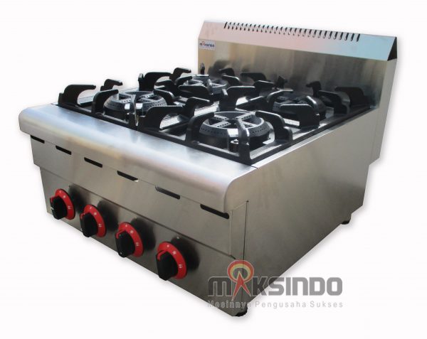 Jual Counter Top 4-Burner Gas Range di Makassar
