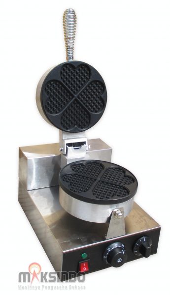 Jual Mesin Heart Shaped Waffle Maker (MKS-HSW01) di Makassar