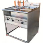 Jual Gas Pasta Cooker With Bain Marie (4 Baskets) MKS-PCBM4 di Makassar