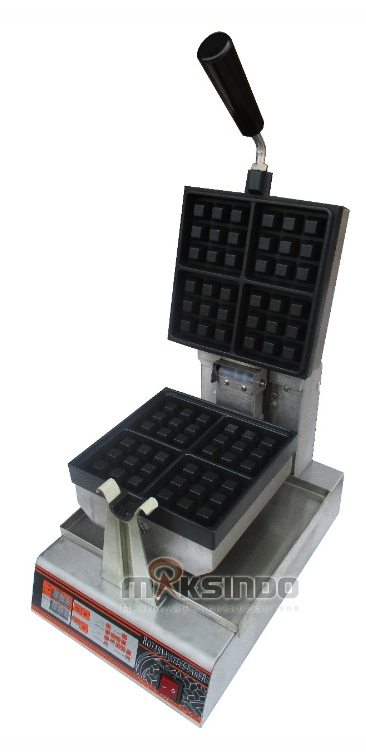 Jual Mesin Waffle Bentuk Kotak (WF-60) di Makassar
