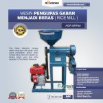 Jual Mesin Pengupas Gabah Menjadi Beras (Rice Mill) AGR-GRP80 di Makassar