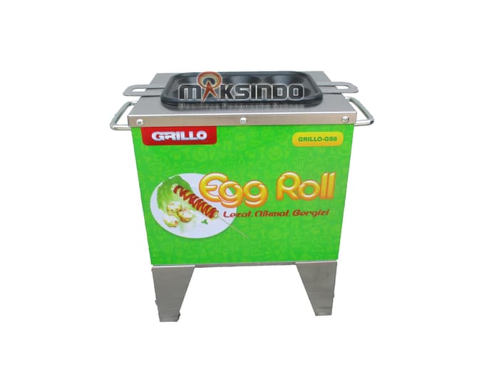 Mesin Egg Roll Gas 6 Lubang GRILLO-GS6
