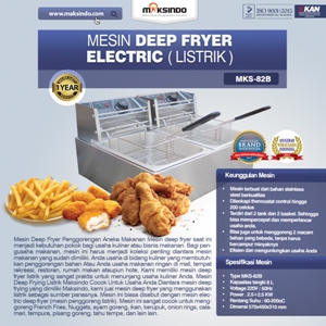 Jual Mesin Deep Fryer Listrik MKS-82B Di Makassar Jual Mesin Deep Fryer Listrik MKS-82B Di Makassar