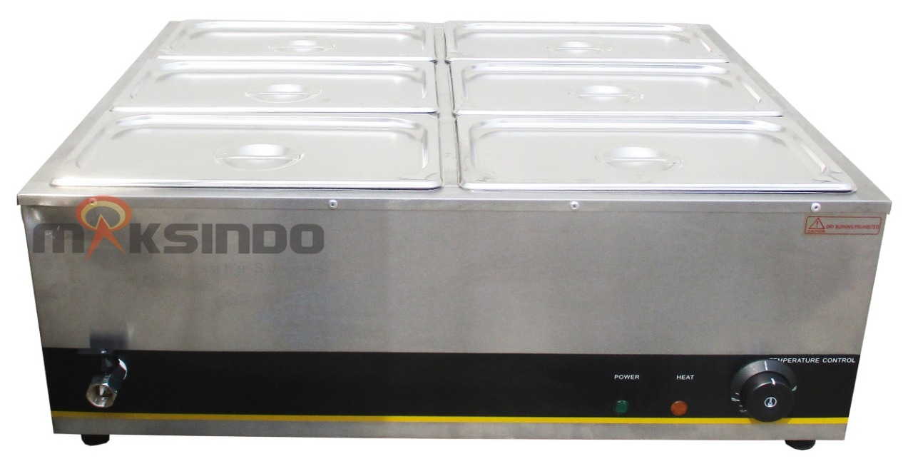 Jual Mesin Bain Marie Penghangat Makanan (EBM Type) di Makassar