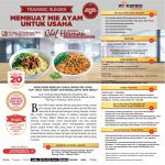 Training Sukses Membuat Mie Ayam Untuk Usaha Minggu, 29 Desember 2019 Training Sukses Membuat Mie Ayam Untuk Usaha Minggu, 29 Desember 2019