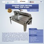 Jual Chafing Dish Oblong Roll Top – 9 Liter di Makassar Jual Chafing Dish Oblong Roll Top – 9 Liter di Makassar