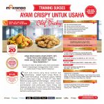 Training Sukses Ayam Crispy Untuk Usaha Sabtu, 25 July 2020 Training Sukses Ayam Crispy Untuk Usaha Sabtu, 25 July 2020