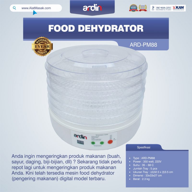 Jual Food Dehydrator ARD-PM88 di Makassar
